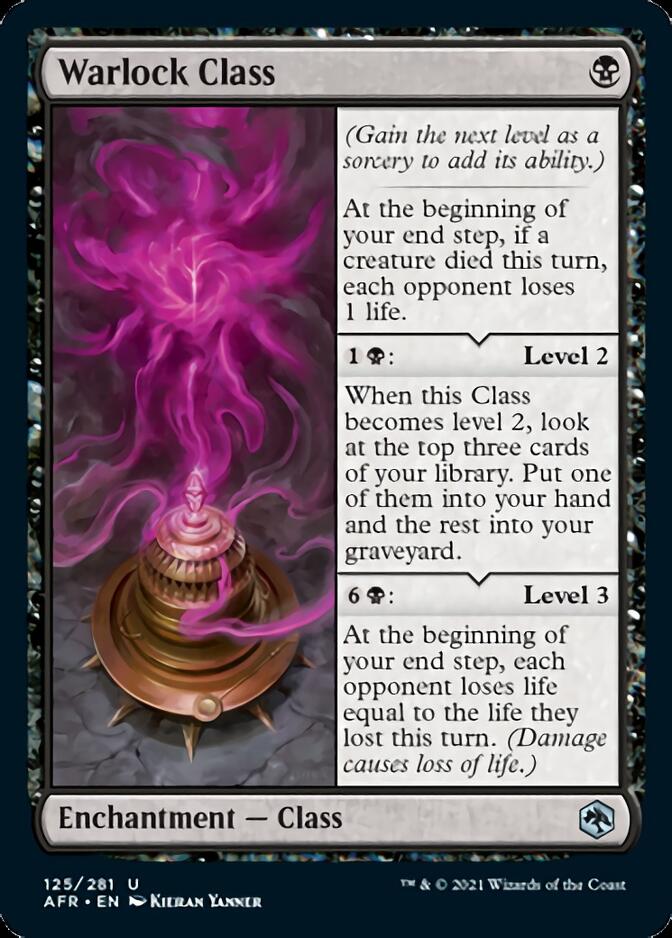 Warlock Class [Dungeons & Dragons: Adventures in the Forgotten Realms] | Good Games North
