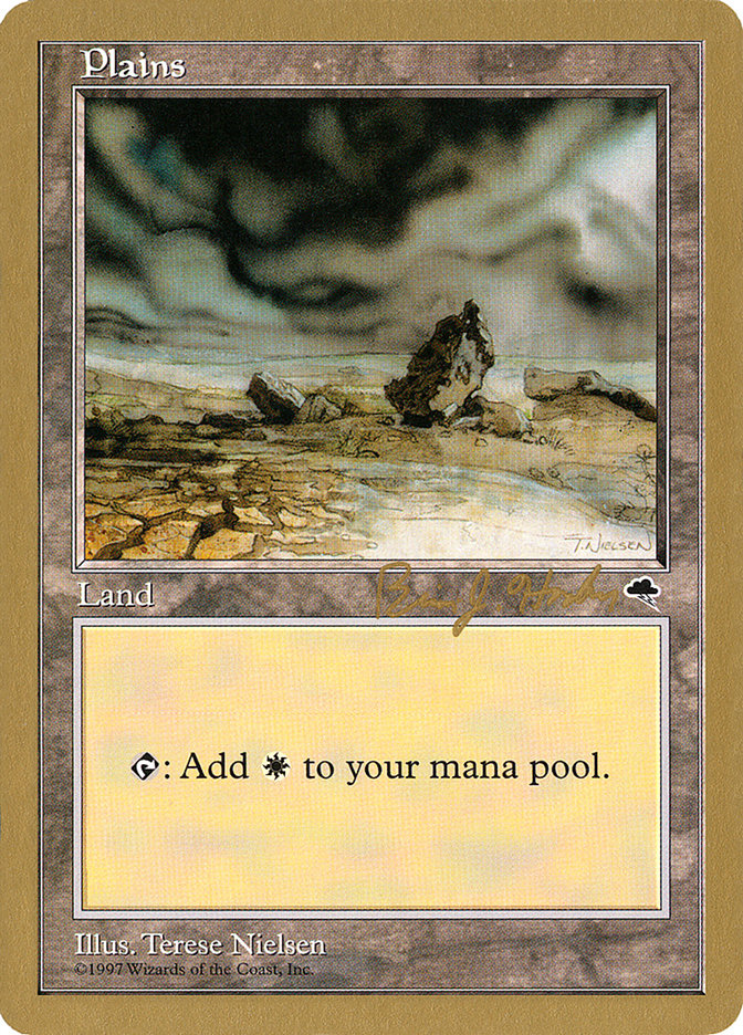 Plains (bh331) (Brian Hacker) [World Championship Decks 1998] | Good Games North
