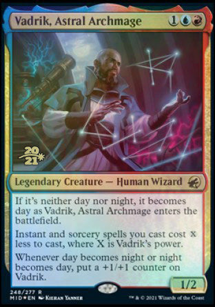 Vadrik, Astral Archmage [Innistrad: Midnight Hunt Prerelease Promos] | Good Games North