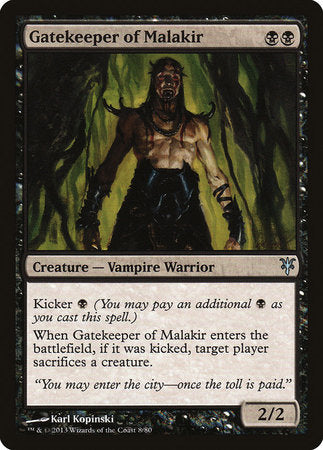 Gatekeeper of Malakir [Duel Decks: Sorin vs. Tibalt] | Good Games North