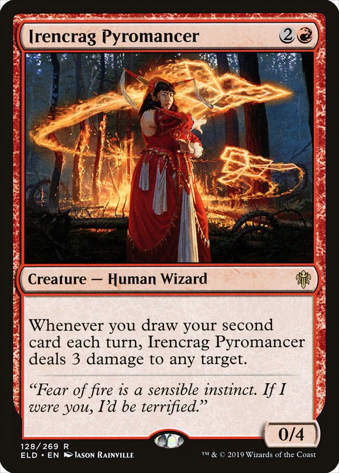 Irencrag Pyromancer [Throne of Eldraine] | Good Games North
