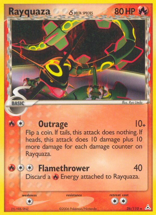Rayquaza (26/110) (Delta Species) [EX: Holon Phantoms] | Good Games North