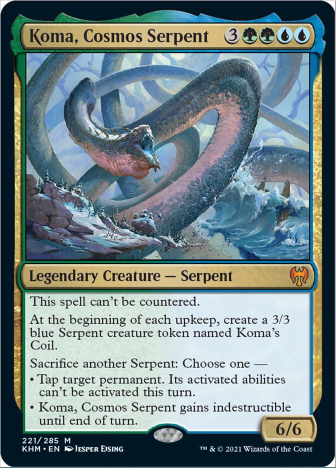 Koma, Cosmos Serpent [Kaldheim] | Good Games North