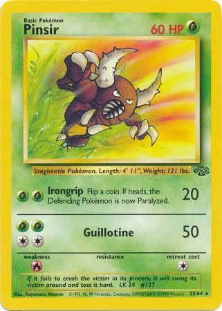 Pinsir (25/64) [Jungle Unlimited] | Good Games North