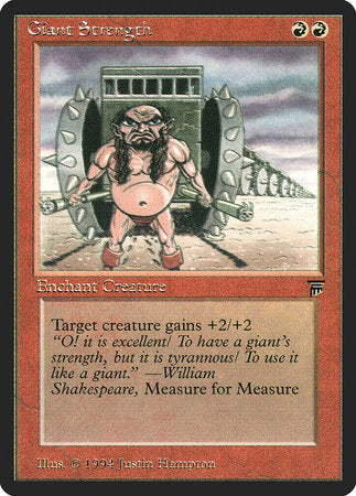 Giant Strength [Legends] | Good Games North
