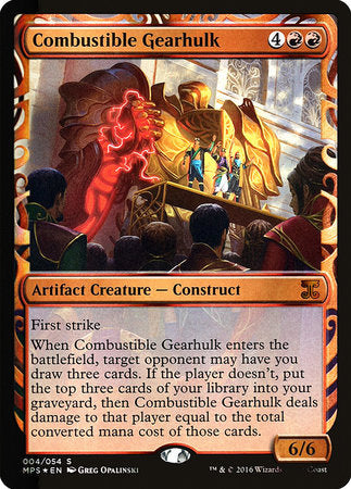 Combustible Gearhulk [Kaladesh Inventions] | Good Games North