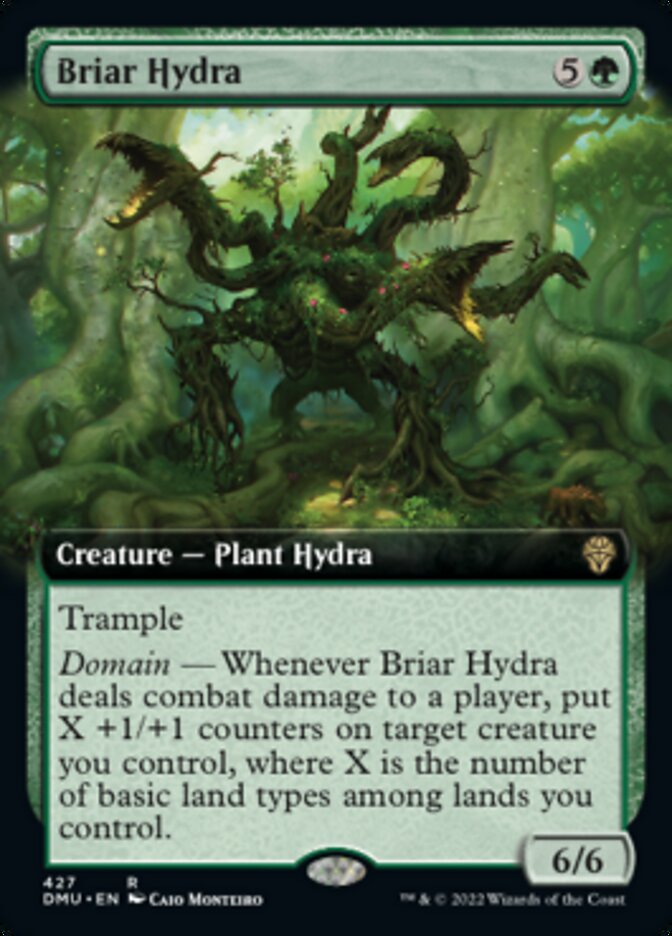 Briar Hydra (Extended Art) [Dominaria United] | Good Games North
