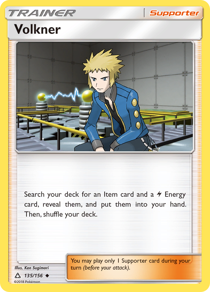 Volkner (135/156) [Sun & Moon: Ultra Prism] | Good Games North