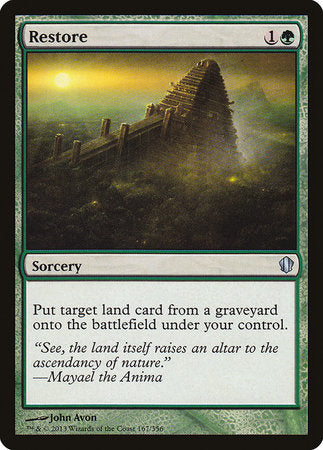 Restore [Commander 2013] | Good Games North