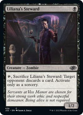 Liliana's Steward [Jumpstart 2022] | Good Games North
