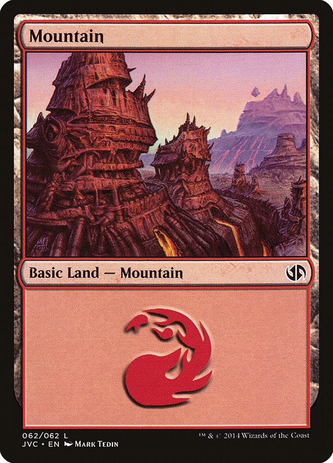 Mountain (62) [Duel Decks Anthology] | Good Games North