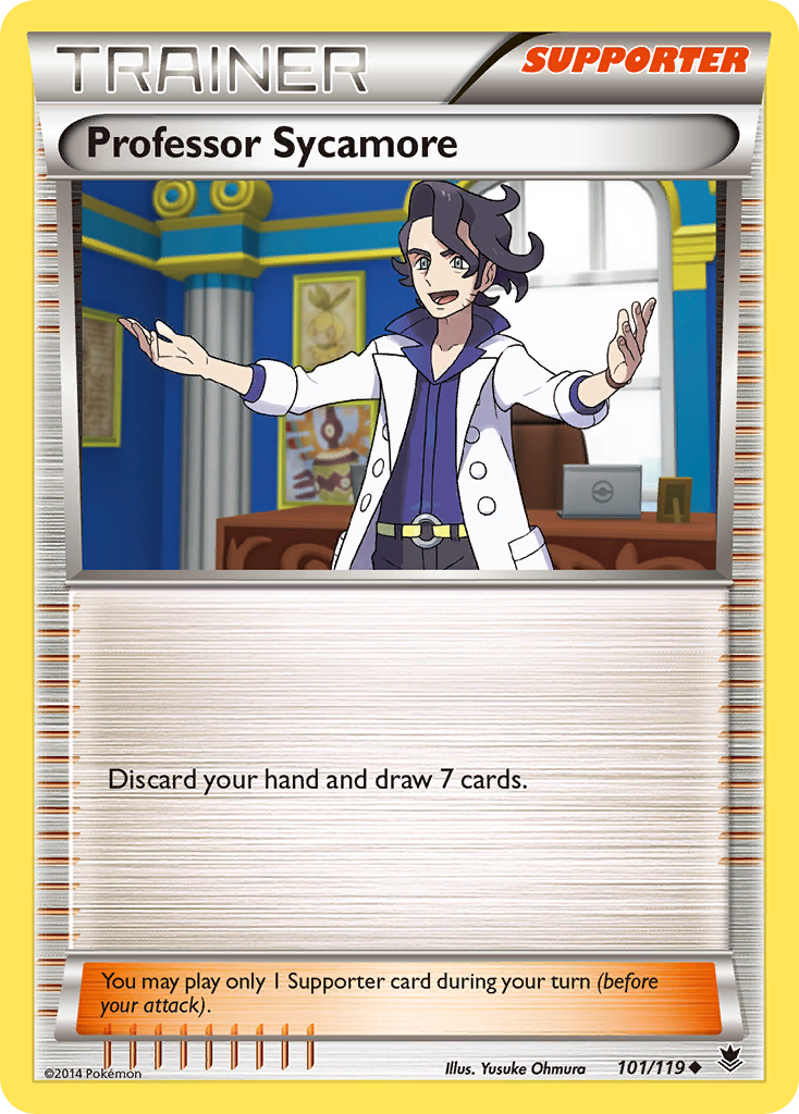 Professor Sycamore (101/119) [XY: Phantom Forces] | Good Games North