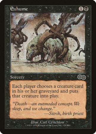 Exhume [Urza's Saga] | Good Games North