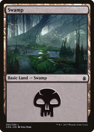 Swamp (302) [Commander Anthology] | Good Games North