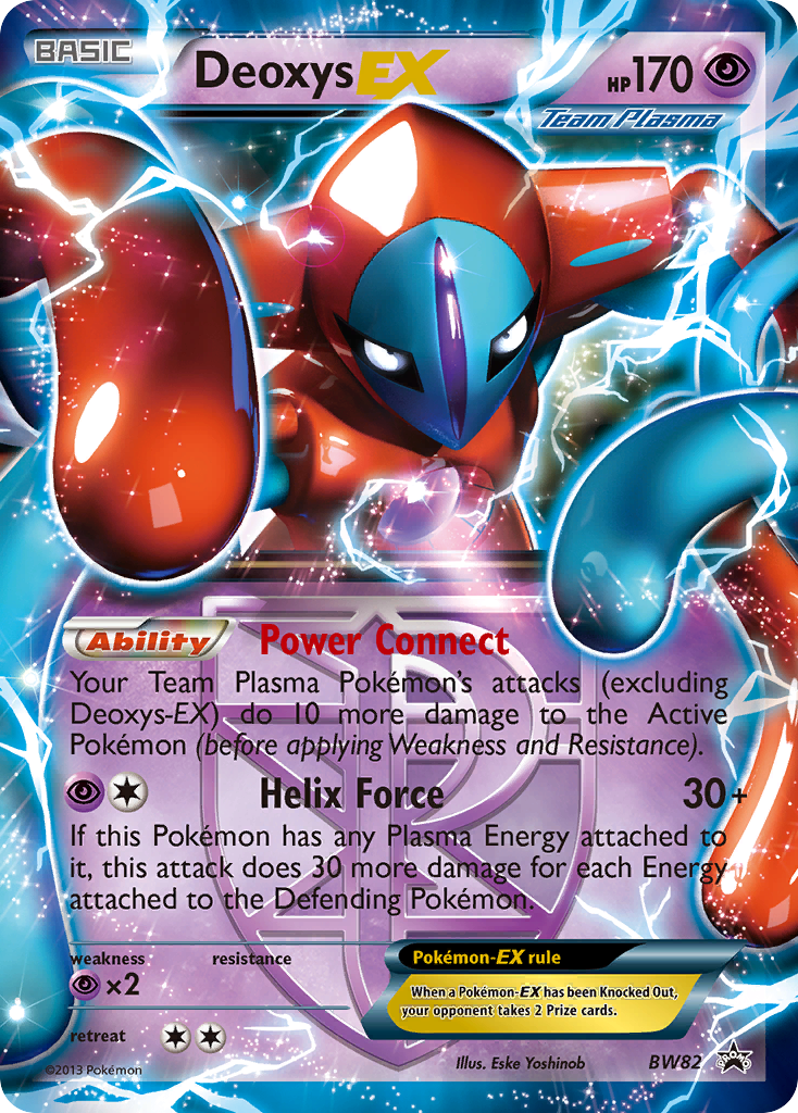 Deoxys EX (BW82) [Black & White: Black Star Promos] | Good Games North