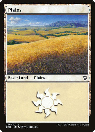 Plains (294) [Commander 2018] | Good Games North