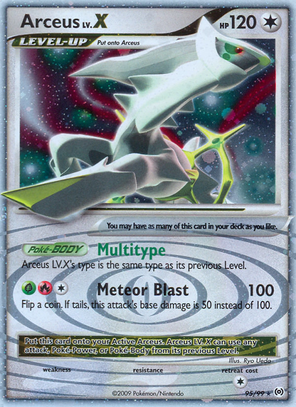 Arceus LV.X (95/99) [Platinum: Arceus] | Good Games North