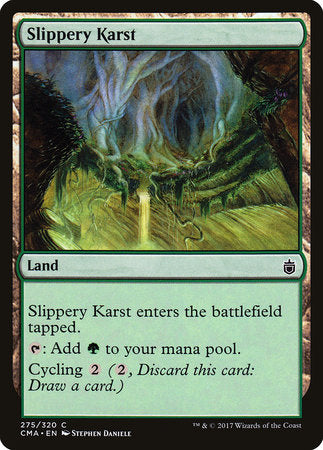 Slippery Karst [Commander Anthology] | Good Games North