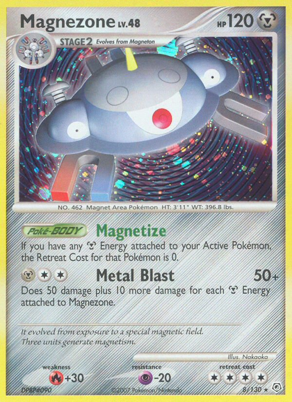 Magnezone (8/130) [Diamond & Pearl: Base Set] | Good Games North