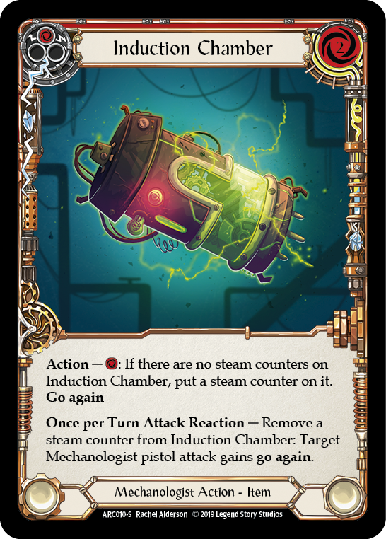 Induction Chamber [ARC010-S] 1st Edition Rainbow Foil | Good Games North