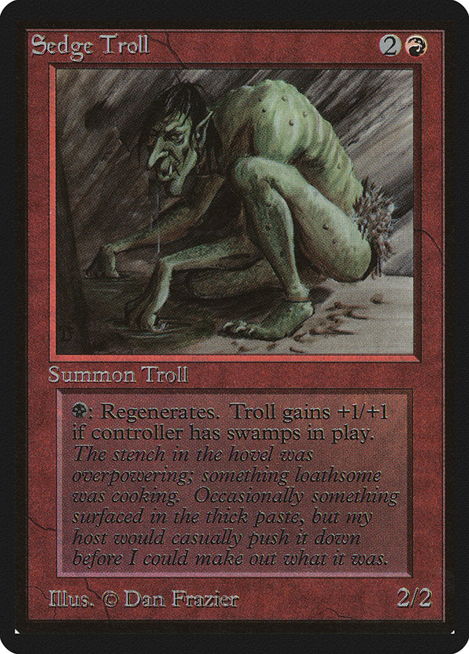 Sedge Troll [Limited Edition Beta] | Good Games North