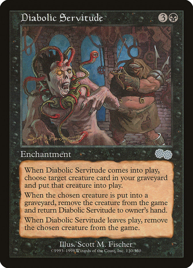 Diabolic Servitude [Urza's Saga] | Good Games North