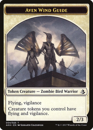 Aven Wind Guide Token [Amonkhet Tokens] | Good Games North