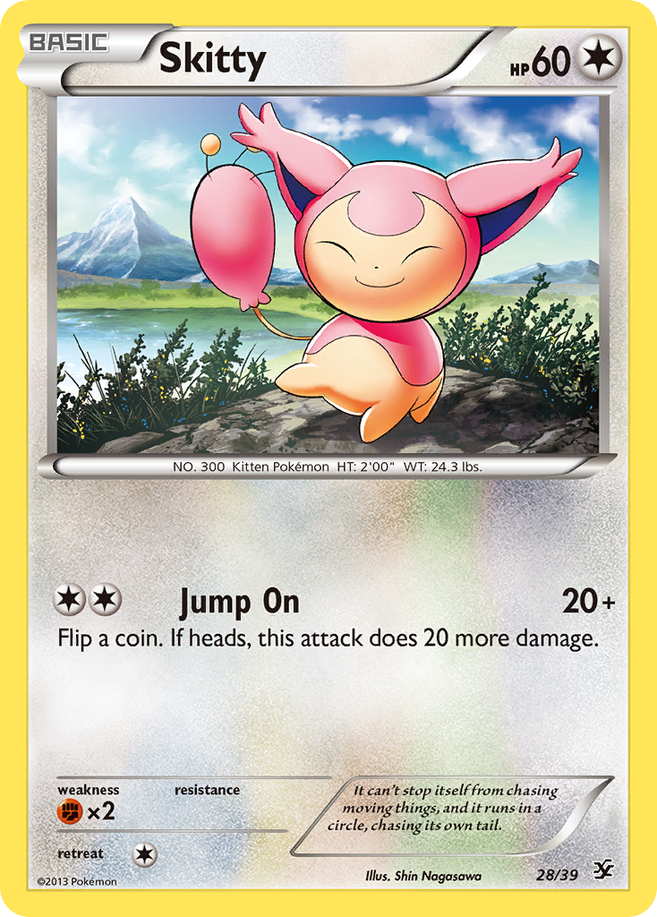 Skitty (28/39) [XY: Kalos Starter Set] | Good Games North