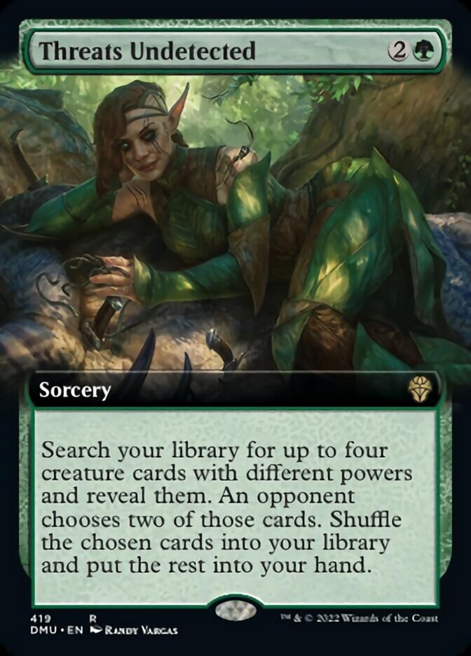 Threats Undetected (Extended Art) [Dominaria United] | Good Games North