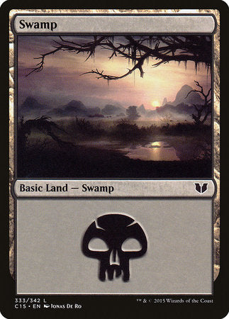 Swamp (333) [Commander 2015] | Good Games North