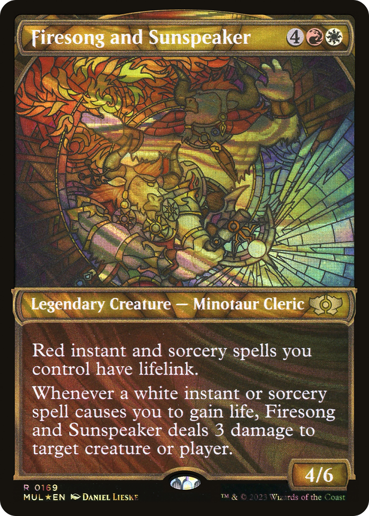 Firesong and Sunspeaker (Halo Foil) [Multiverse Legends] | Good Games North