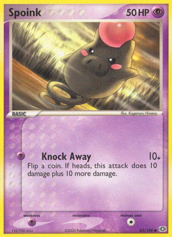 Spoink (65/106) [EX: Emerald] | Good Games North