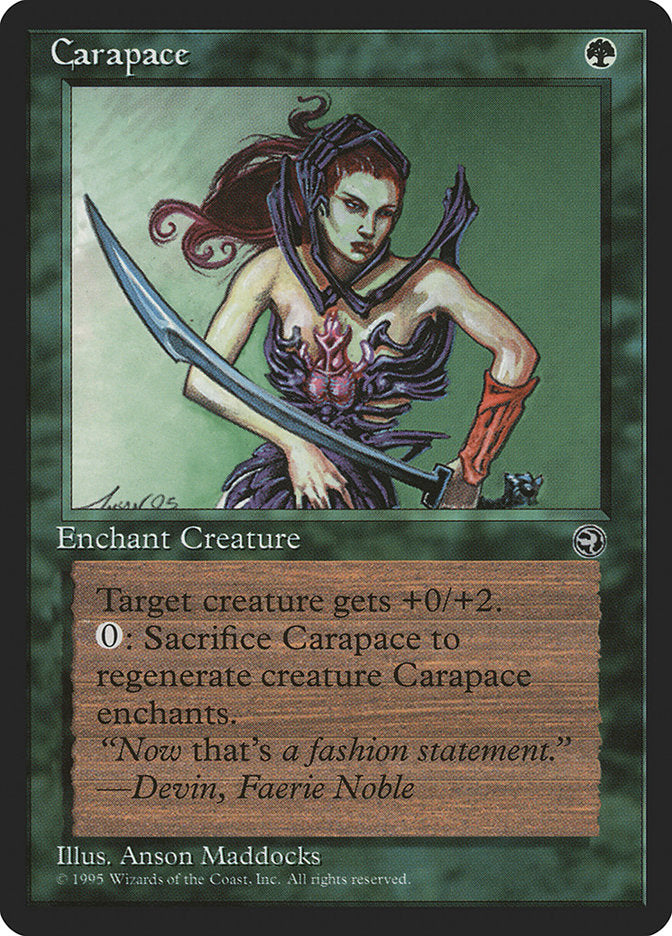 Carapace (Devin Flavor Text) [Homelands] | Good Games North