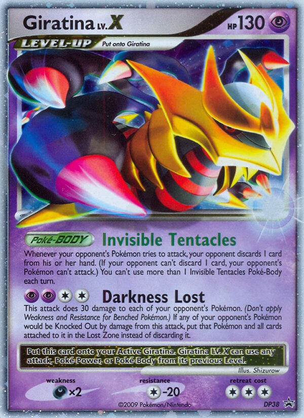 Giratina LV.X (DP38) [Diamond & Pearl: Black Star Promos] | Good Games North