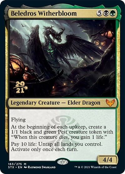 Beledros Witherbloom [Strixhaven: School of Mages Prerelease Promos] | Good Games North