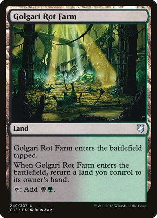 Golgari Rot Farm [Commander 2018] | Good Games North