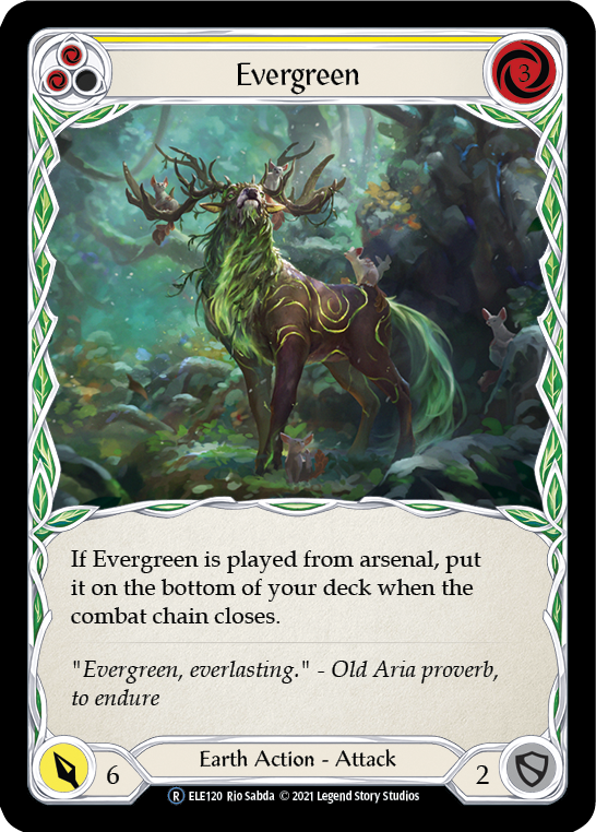 Evergreen (Yellow) [U-ELE120] Unlimited Normal | Good Games North