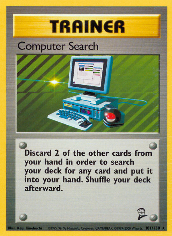 Computer Search (101/130) [Base Set 2] | Good Games North