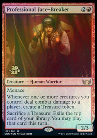 Professional Face-Breaker [Streets of New Capenna Prerelease Promos] | Good Games North