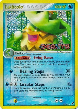 Ludicolo (10/107) (Stamped) [EX: Deoxys] | Good Games North
