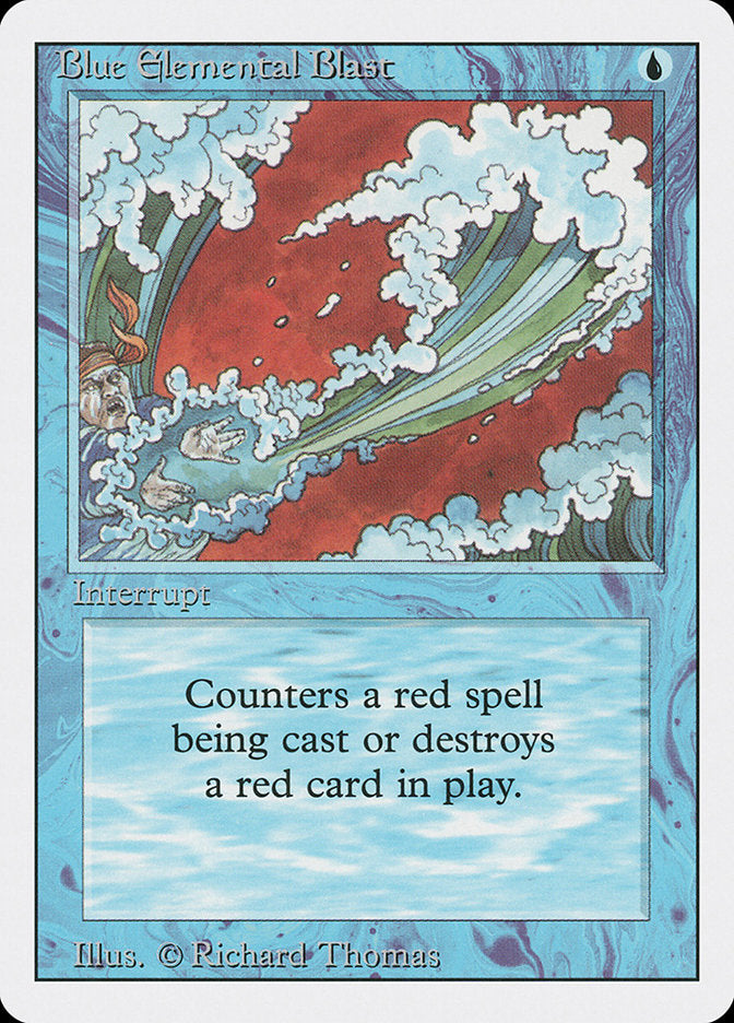 Blue Elemental Blast [Revised Edition] | Good Games North