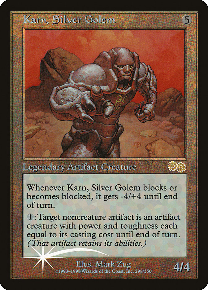 Karn, Silver Golem [Arena League 1999] | Good Games North