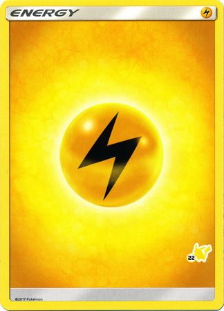 Lightning Energy (Pikachu Stamp #22) [Battle Academy 2020] | Good Games North