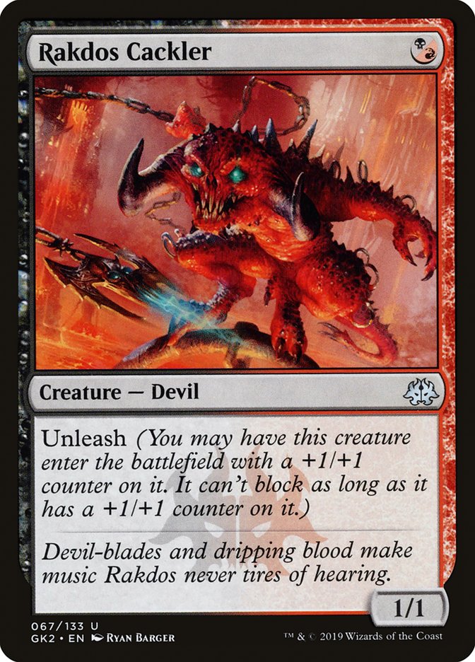 Rakdos Cackler [Ravnica Allegiance Guild Kit] | Good Games North