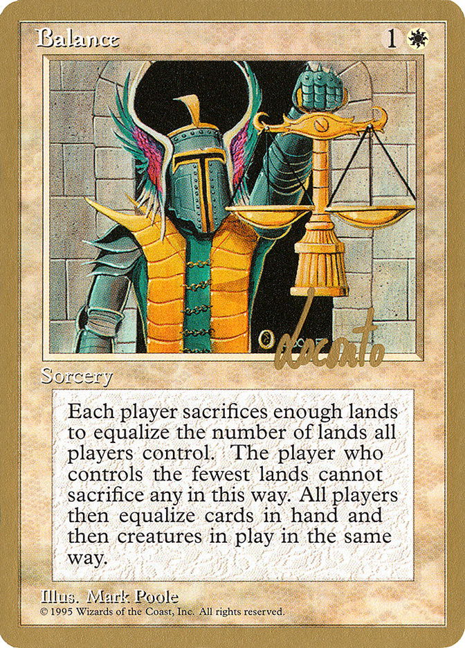 Balance (Michael Loconto) [Pro Tour Collector Set] | Good Games North