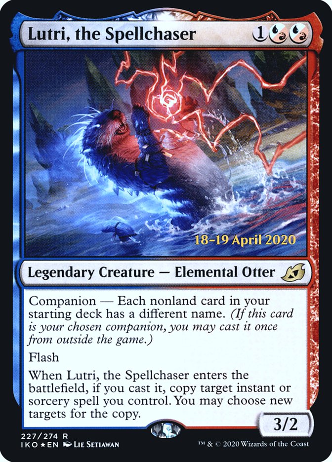 Lutri, the Spellchaser  [Ikoria: Lair of Behemoths Prerelease Promos] | Good Games North