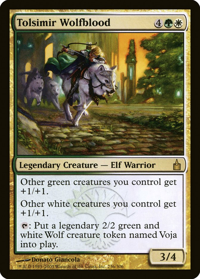 Tolsimir Wolfblood [Ravnica: City of Guilds] | Good Games North