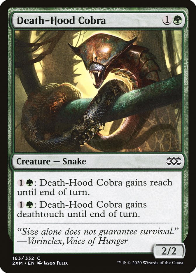 Death-Hood Cobra [Double Masters] | Good Games North