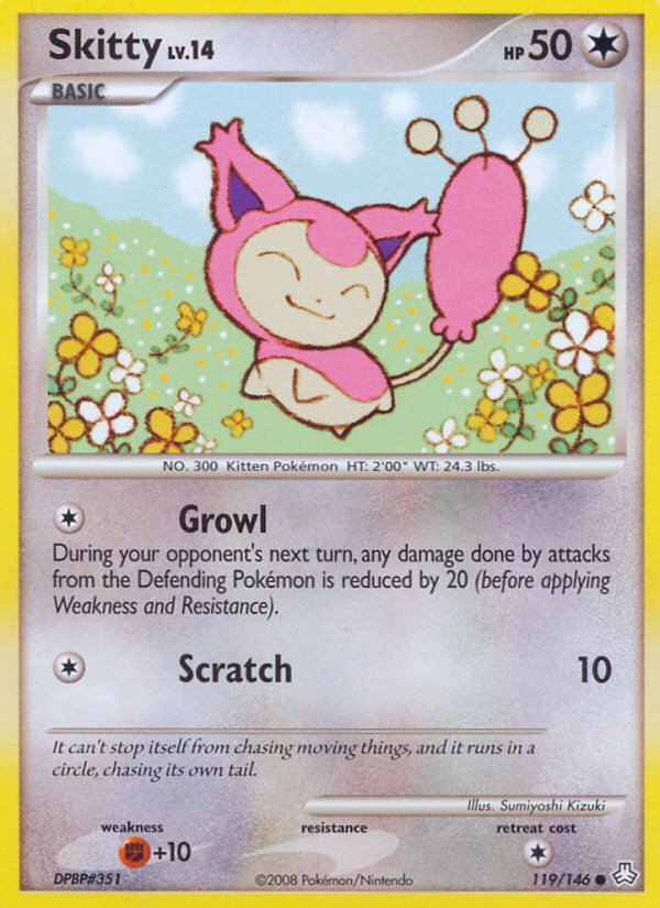 Skitty (119/146) [Diamond & Pearl: Legends Awakened] | Good Games North