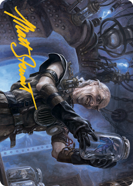 Delver of Secrets Art Card (Gold-Stamped Signature) [Innistrad: Midnight Hunt Art Series] | Good Games North